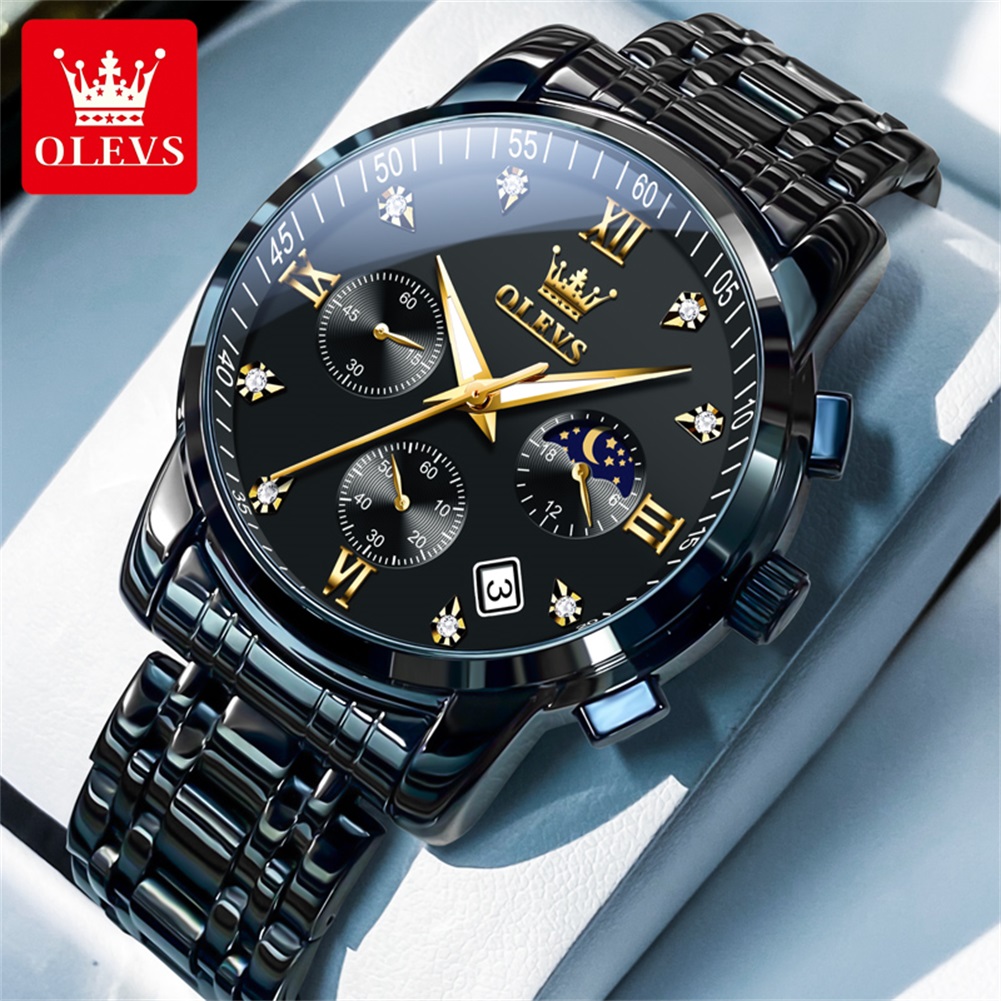 Streetwear Brand Luxury - OLEVS montres pour hommes populaires en