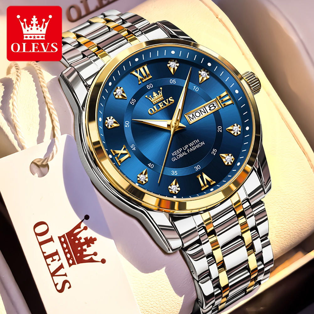 Streetwear Brand Luxury - OLEVS marque mode hommes montres en