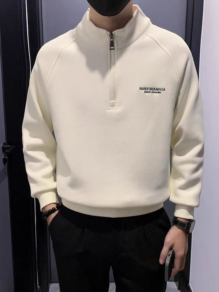 Streetwear Brand Aesthetic - Sweat-shirt chaud doublé polaire pour hommes,