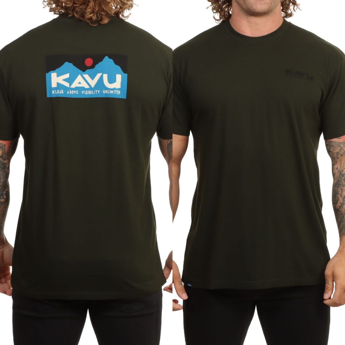 T-shirt en coton avec logo vin - Streetwear Brand With Mountain Logo avis et prix