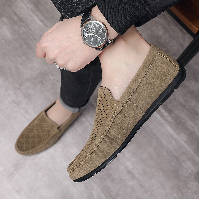 STRONGSHEN – mocassins en daim - Streetwear Brand Luxury avis et prix