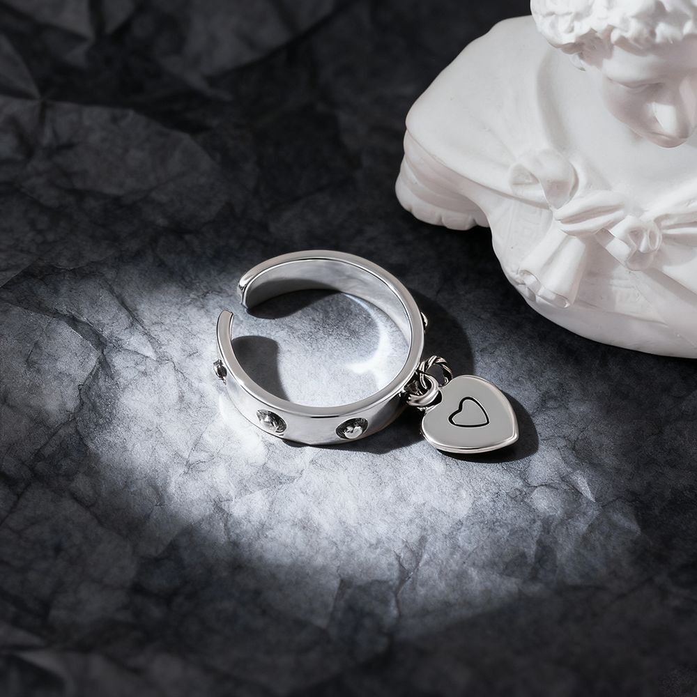Cœur en argent sterling 925 ​  - Chrome Hearts Ring avis et prix