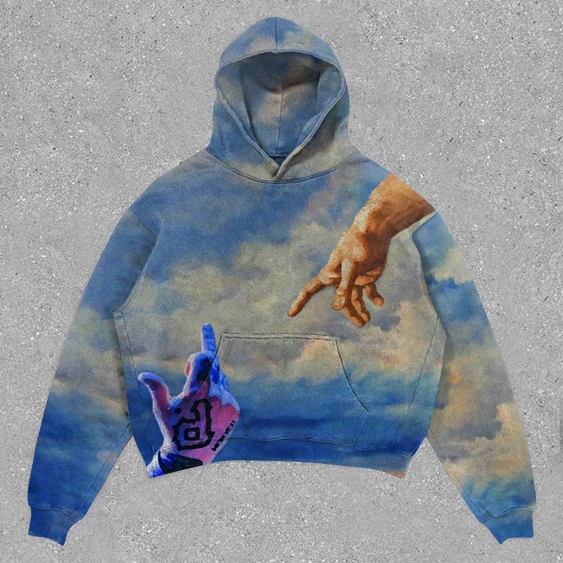 Sweat-shirt graphique pour hom - Streetwear Brand Aesthetic avis et prix