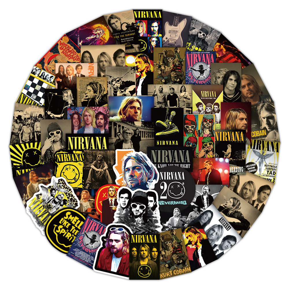 52 autocollants du groupe Nirv - Streetwear Brand Stickers avis et prix