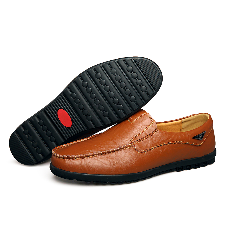 Mocassins en cuir véritable po - Streetwear Brand Luxury avis et prix