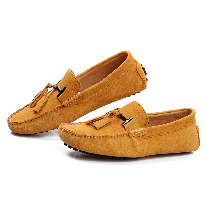 Mocassins en daim et cuir pour - Streetwear Brand Luxury avis et prix