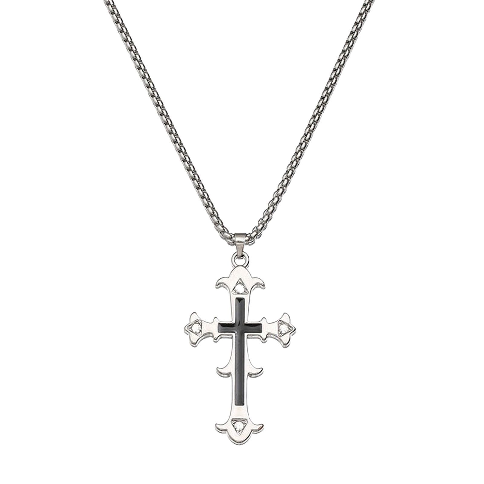 Collier pendentif croix chrome - Chrome Hearts Ring avis et prix