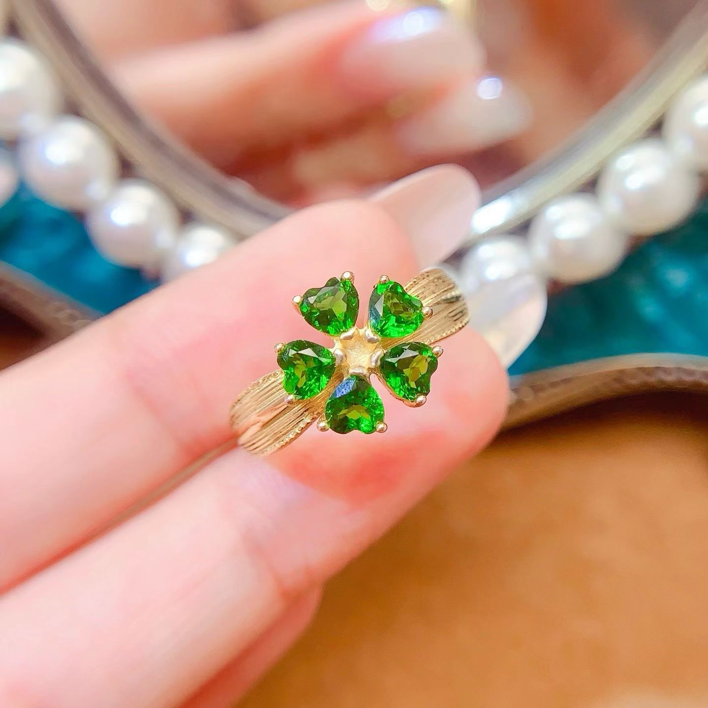Bague en diopside chromée natu - Chrome Hearts Ring avis et prix