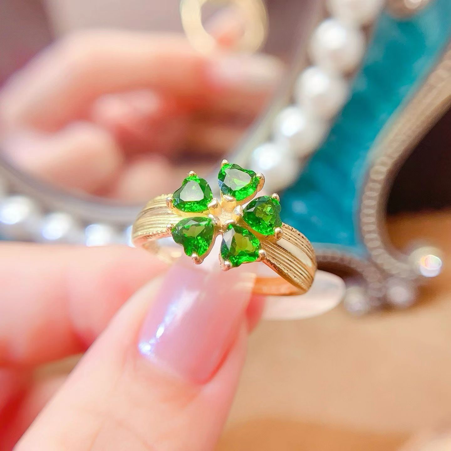 Bague en diopside chromée natu - Chrome Hearts Ring avis et prix
