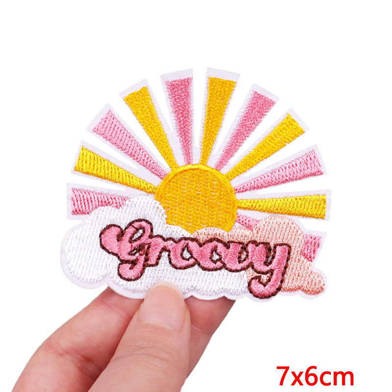 Patchs brodés arc-en-ciel de d - Streetwear Brand Stickers avis et prix