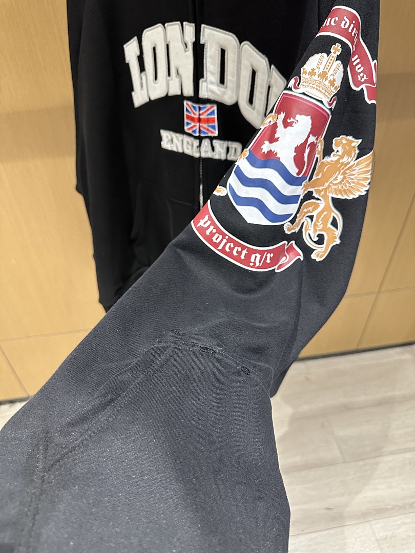 25S Sweat à capuche zippé unis - Streetwear Brands London avis et prix